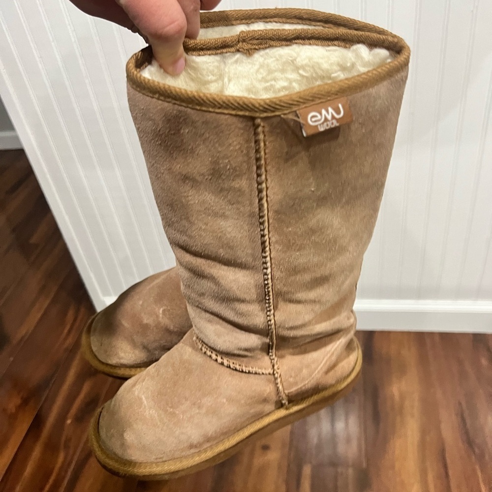 EMU Australia Tan Wool Boots